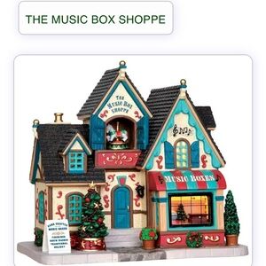 Lemax Village Collection The Music Box Shoppe